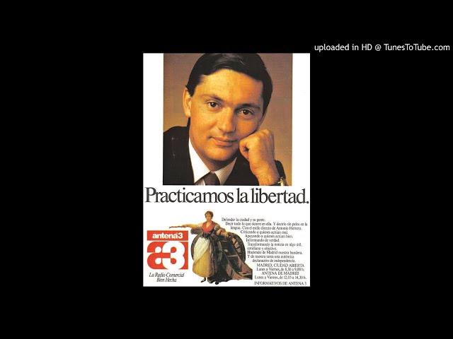 Entrevista a Antonio Herrero. Cope 1992