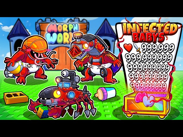 BABY INFECTED MONSTERS COMING TO MORPH WORLD!