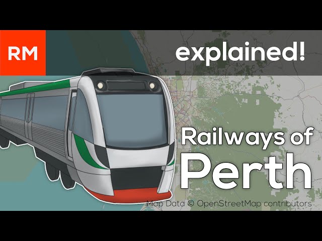A Small City with a Big Rail Network! | Railways of Perth Explained