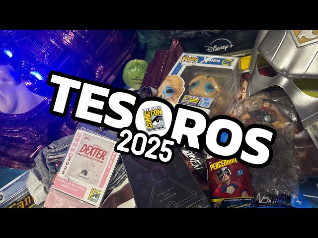 ¡MIS TESOROS COMIC-CON 2025! / ANDRÉS NAVY 