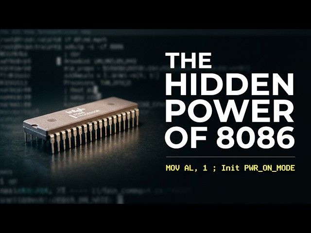 Lecture 9: Self-Modifying Code - DOS Game from Scratch (8086 assembly)