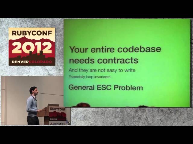 Ruby Conf 12 - Could a Machine ever write tests for our code by Loren Segal