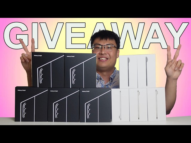 iPhone Air & Samsung Galaxy Z Fold 7 GIVEAWAY! (Enter Worldwide)