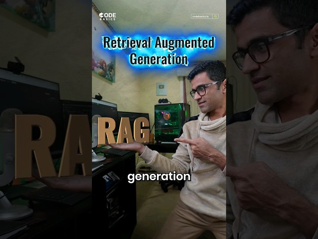 What is RAG ? #codebasics #data #datascience #ai #dataanalyst