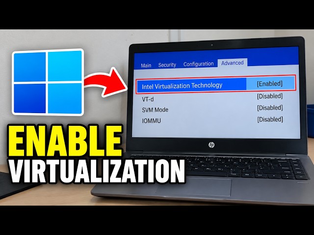 How to Enable Virtualization in Windows 10
