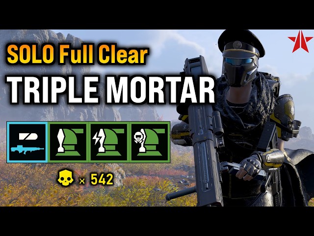 Helldivers 2 - SOLO Triple Mortar Loadout is PURE CHAOS, Super Helldive (Full Clear)