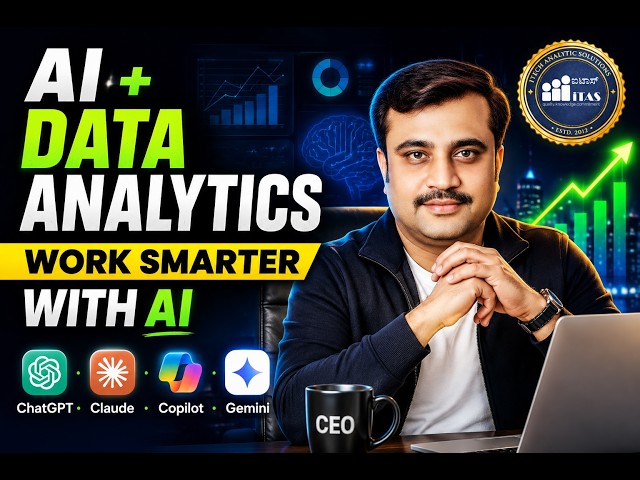 Day 01 | Session 01 — AI Tools for Data Analytics | ChatGPT, Claude, Copilot & Gemini