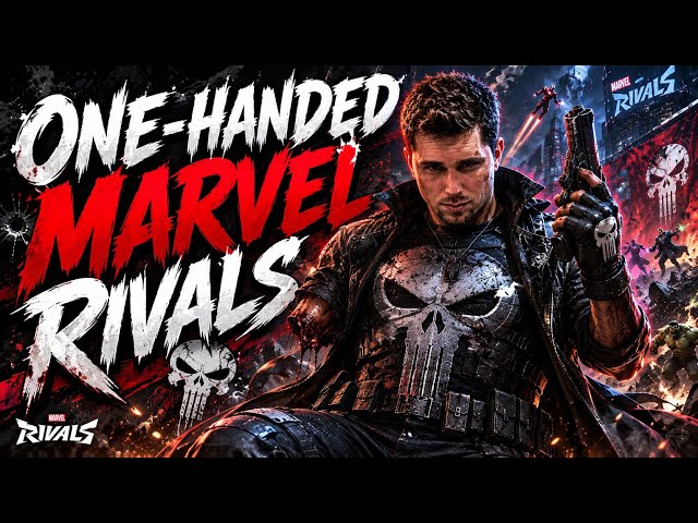 One-Handed Gamer Plays The Punisher | Marvel Rivals LIVE
