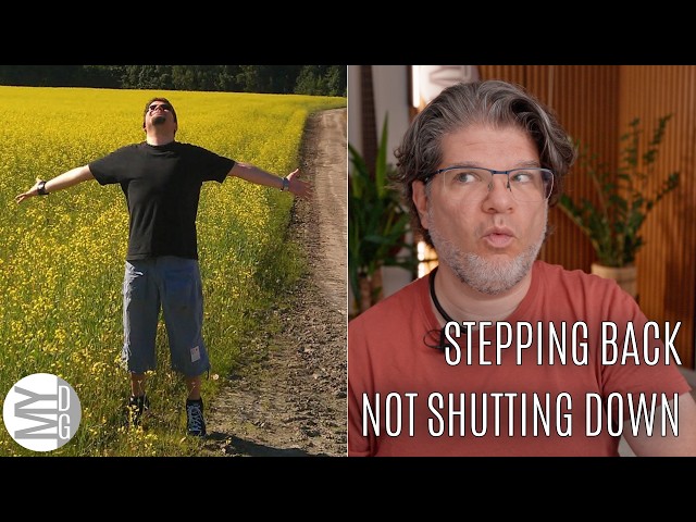 Why I'm Stepping Back From the YouTube Grind