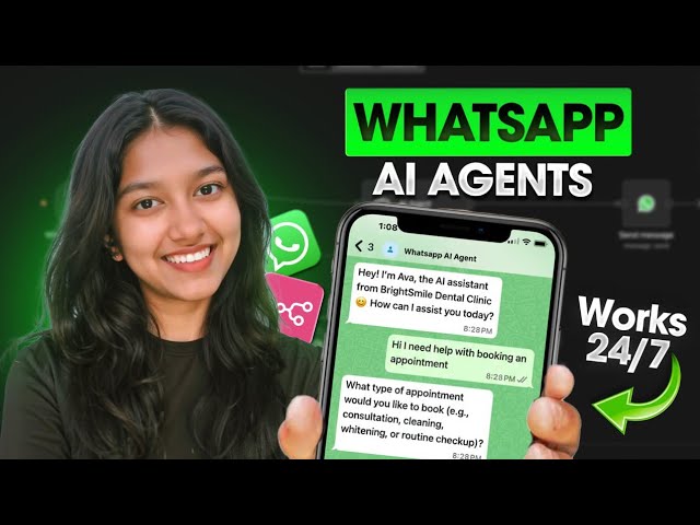 Easily Build a WhatsApp AI Agent using N8N & Whatsapp API