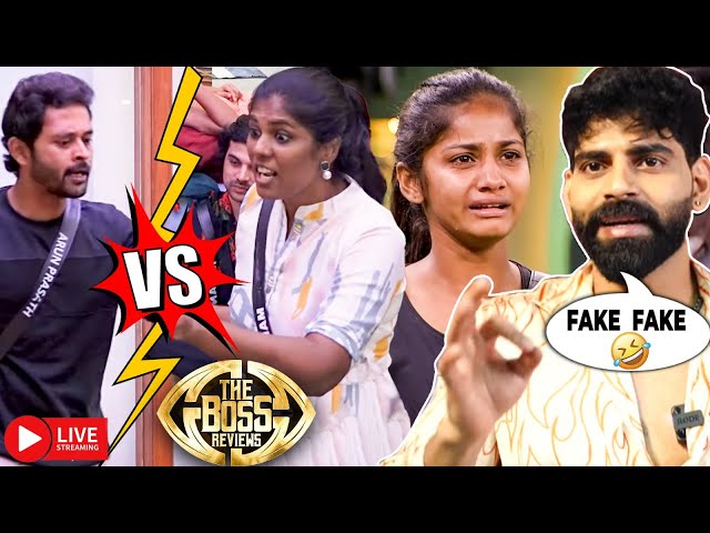 🔴LIVE: Sachana  இன்னொரு Juli-ஆ😮ஏன் எல்லாரும் அழுதுட்டே இருக்காங்க🤨| Balaji Bigg Boss Review