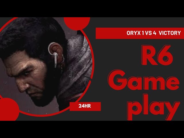 Rainbow Six Siege- Oryx Dash & Bash 1v4  Victory