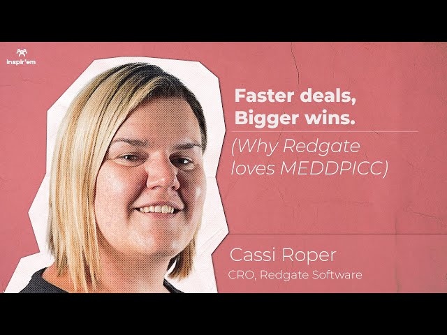 How inspir’em transformed Redgate’s sales with MEDDPICC training