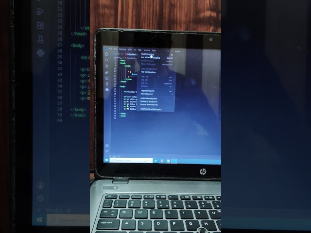 HTML Website in VS Code 💻🔥 | Easy Coding