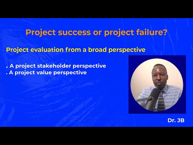 Vid # 4 - Project evaluation from a broad perspective
