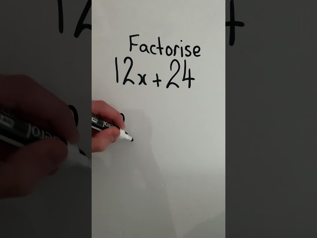 How to Factorise. (IMPORTANT)! #viral #maths