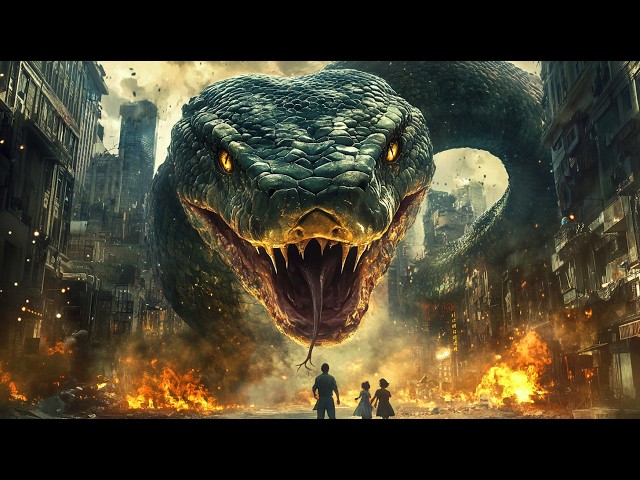【2025 Newest Movies】Lab python devours people! Father risks life to save his daughter!🐍#movie #film