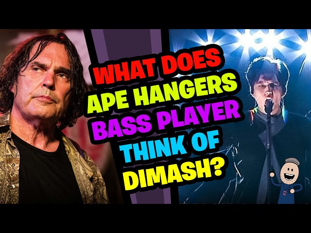 APE HANGERS Bassist Reacts to DIMASH!