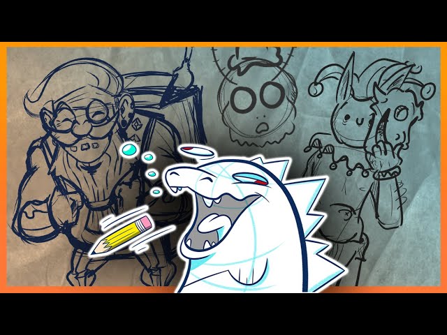 Drawing Funny Fantasy Creatures [DRAWbbytheHong]