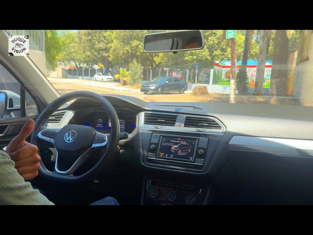 VOLKSWAGEN TIGUAN 2022 TEST DRIVING ON THE CITY - RELAX DRIVE - DUQUE VISION