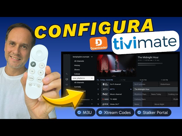 Install, Setup, and Download TIVIMATE on your Android TV or Firestick TV | IPTV