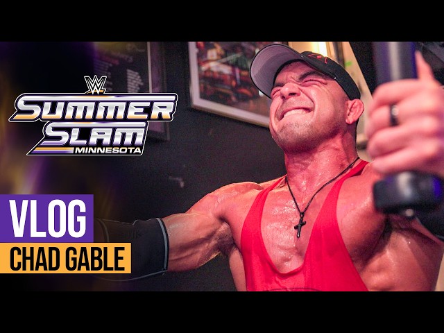 Chad Gable’s home gym workout prepares him for dream opportunity: SummerSlam Vlog