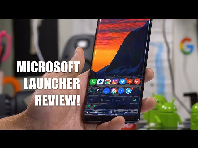 Microsoft Launcher Review! [Android App]