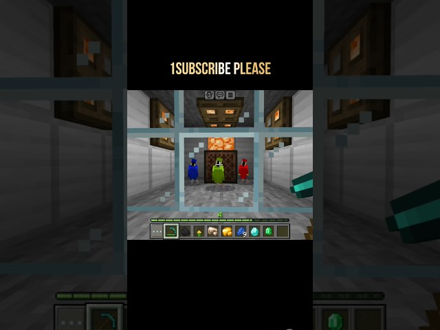 parrot meme minecraft #minecraft #shorts