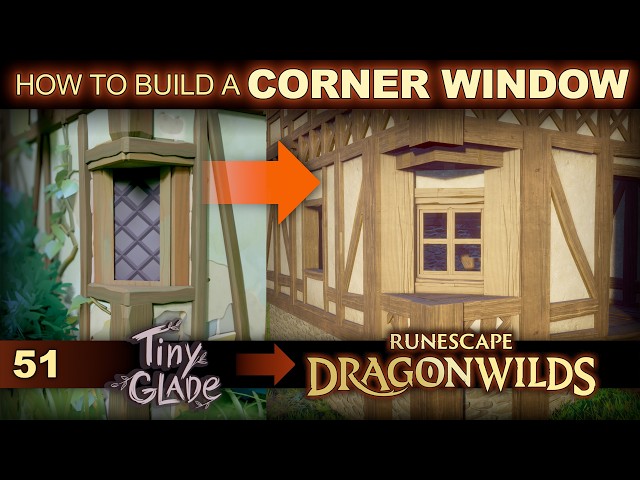 How to Build CORNER WINDOWS in Dragonwilds! | Dragonwilds X Tiny Glade Ep 51