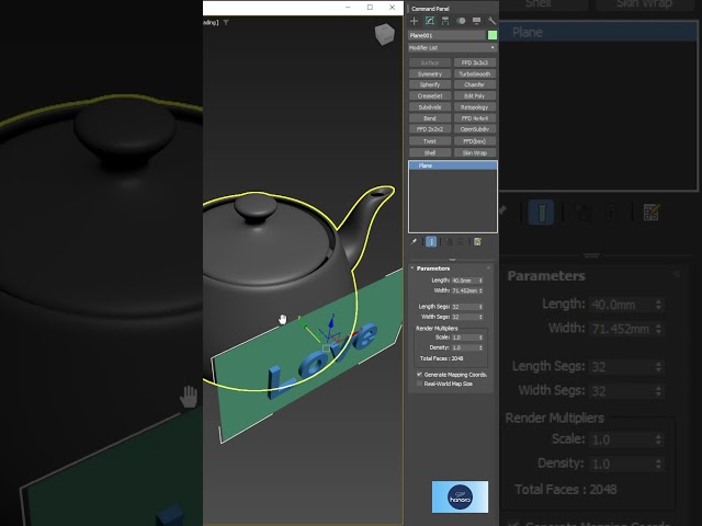 3DS max conform techniques | Hanora 3D