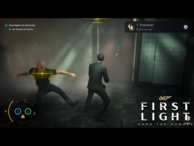Firestarter Trophy/Achievement Guide - Push an Enemy into a Fire Extinguisher | 007 First Light