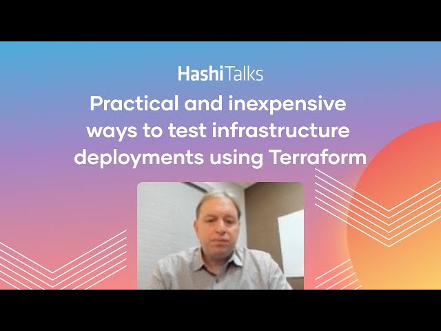 Practical and inexpensive ways to test infrastructure deployments using Terraform
