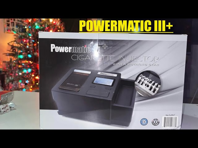 Upgraded PowerMatic III+ Cigarette Injector Review/Demo 