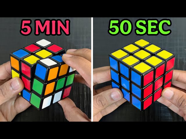 Solve the Rubik’s Cube in 60 SECONDS! (Beginner Method Tips & Tricks)