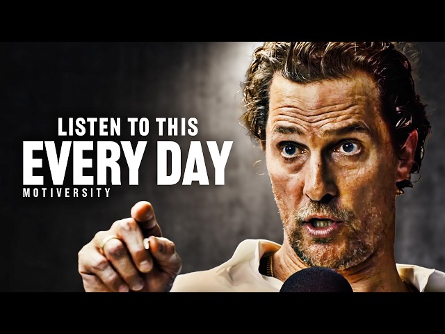 YOU OWE IT TO YOU IN 2025 - Best Motivational Speech | Matthew McConaughey