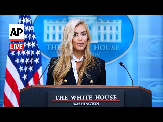 LIVE: White House press briefing with Katie Zacharia (full)