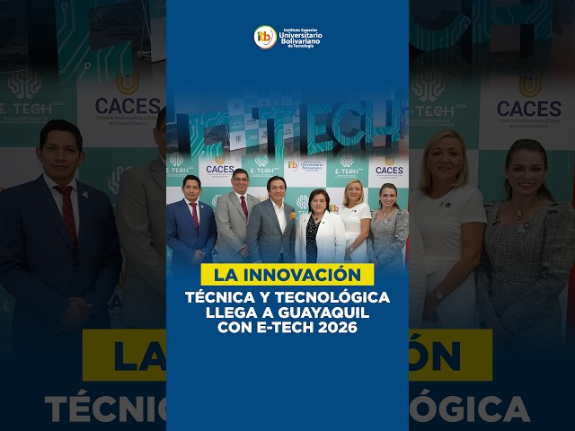 ITB invites you to E-TECH 2026 - International Meeting on Technical and Technological Training