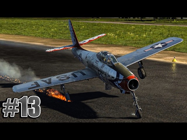Satisfying Crashes and Mishaps #13 - IL-2 Korea