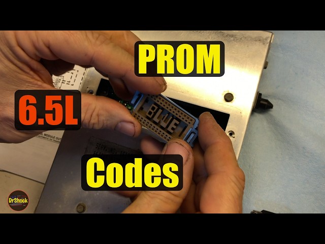 1992 - 1993 GM 6.5L Diesel 4L80E Salvage TCM Inspection, EPROM Test & Identification (Chevy & GMC)