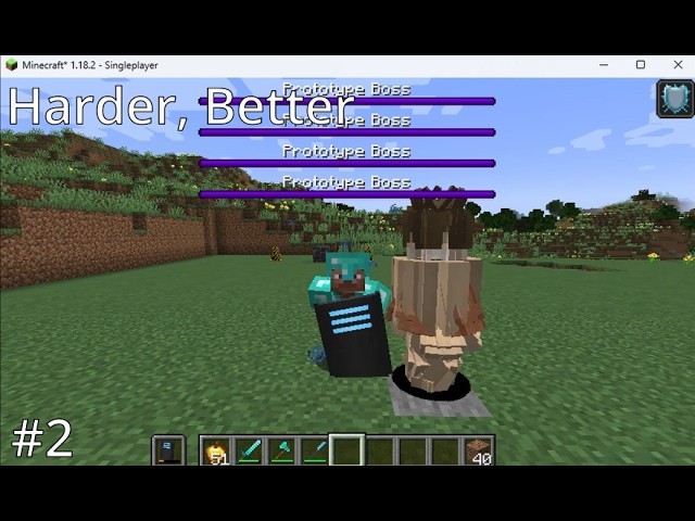 Harder, Better - Making a Minecraft addon #2