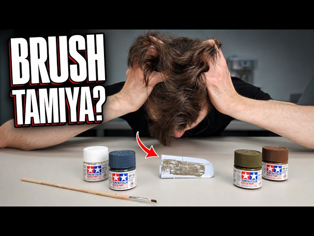 How to Brush Paint Tamiya Acrylics