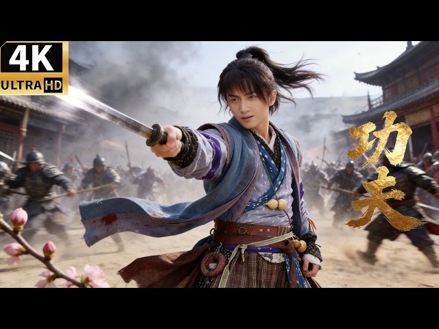 废柴小伙遭追杀，不得已暴露武林至尊身份，一掌秒杀全场！