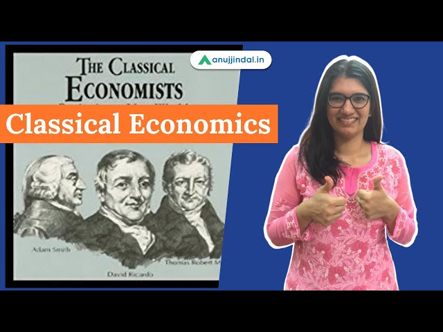 Classical Economics | Part 1 | UGC NET Economics - by Saveri Ma'am