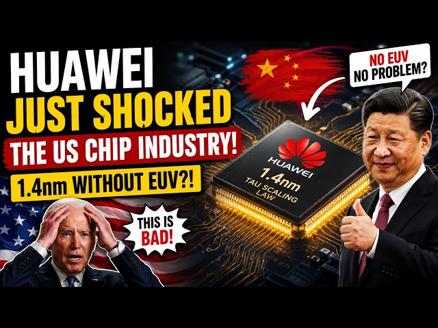 Huawei Just Shocked The US Chip Industry 😳 1.4nm Without EUV?!