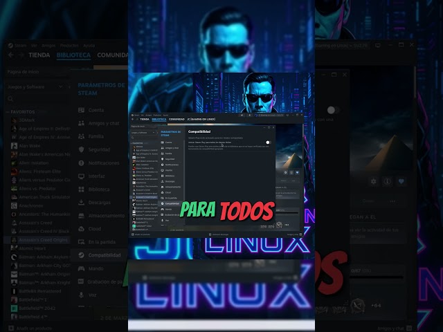 Descubre el Secreto para Jugar Juegos de Windows en Linux con Steam