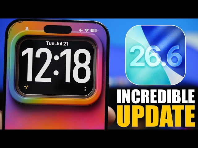 iOS 26.6 - 3 Cool NEW Things Your iPhone CAN DO !