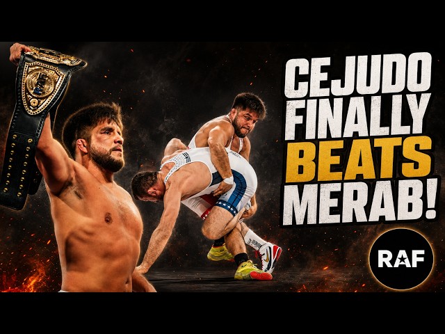 Henry Cejudo PINS Merab Dvalishvili in stunning rematch | RAF Wrestling