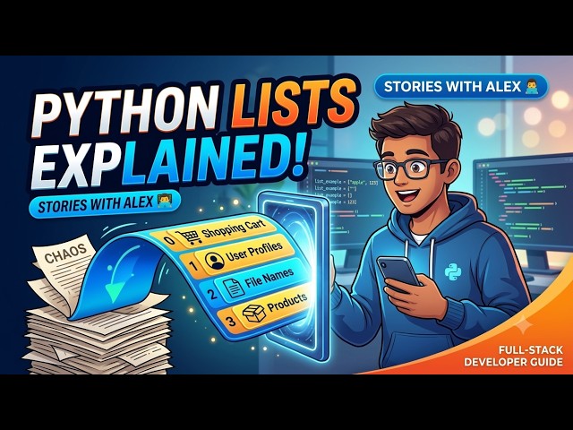 How to Master Lists in Python: Alex’s Story-Based Guide to Data Storage!