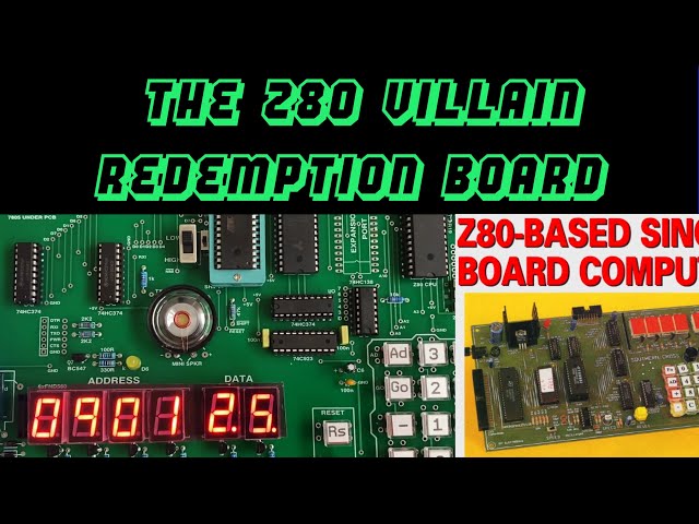The TEC-1F Z80 Computer - From Z80 Villain to TEC Hero