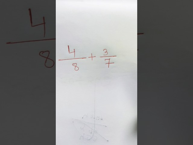 Butter fly method #fraction #shorts #mathhero #trending